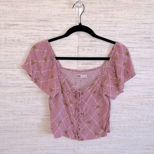 SO Floral off the shoulder Blouse | SIZE XS